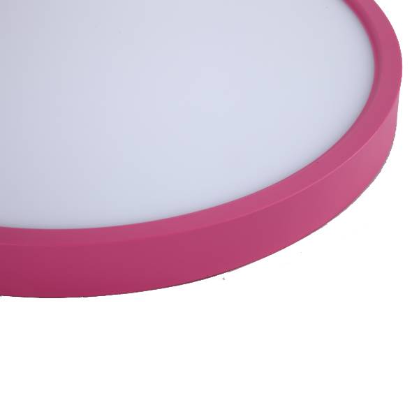 Plafón LED Slim 20W CCT rosa - Imagen 3